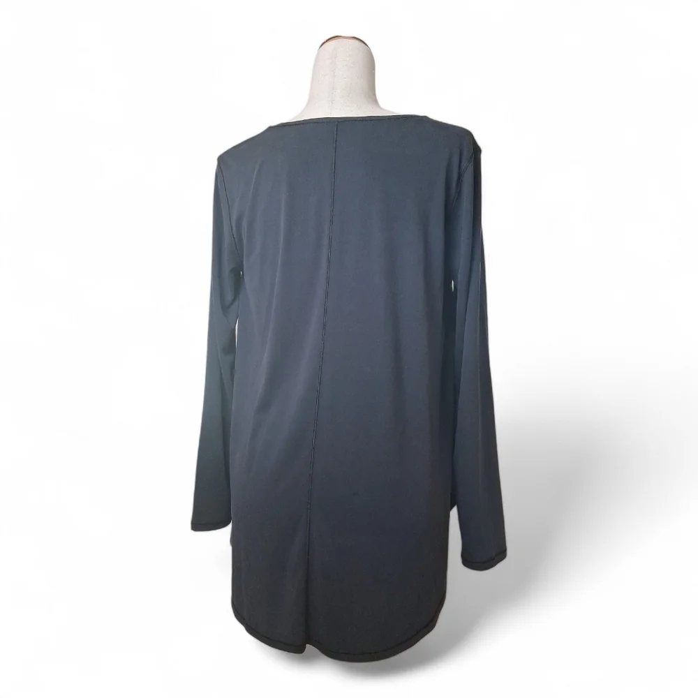 lululemon athletica Black Long Sleeve Crew Neck Tee Size 6